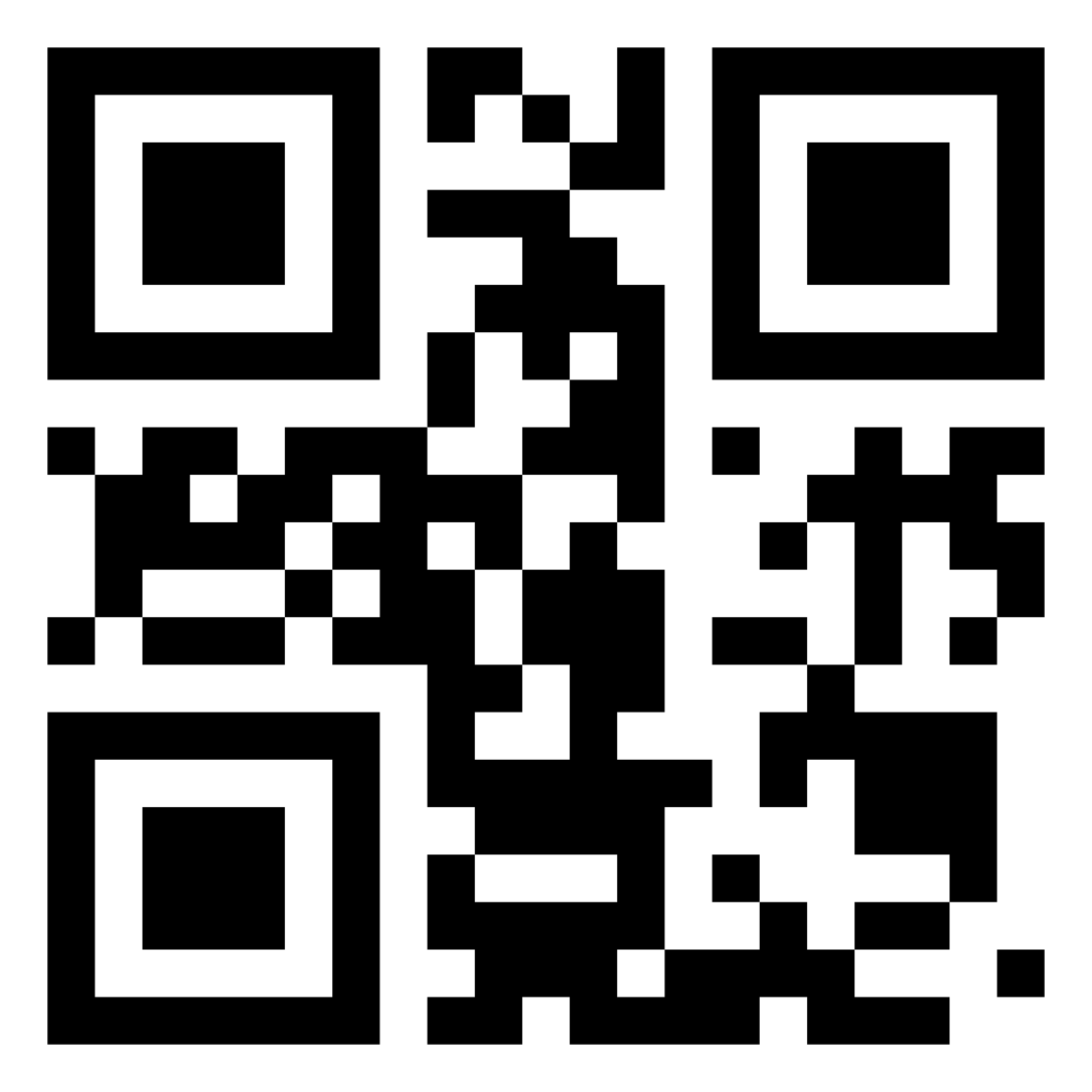 QR code to download the myUride app